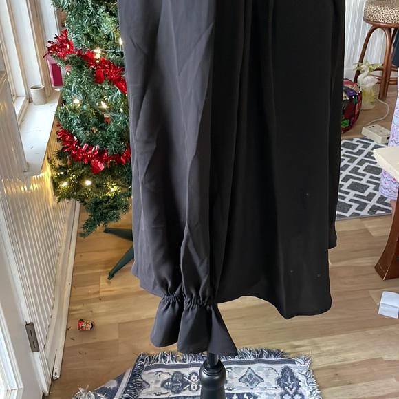 Talbots black poet blouse size S - Picture 4 of 4